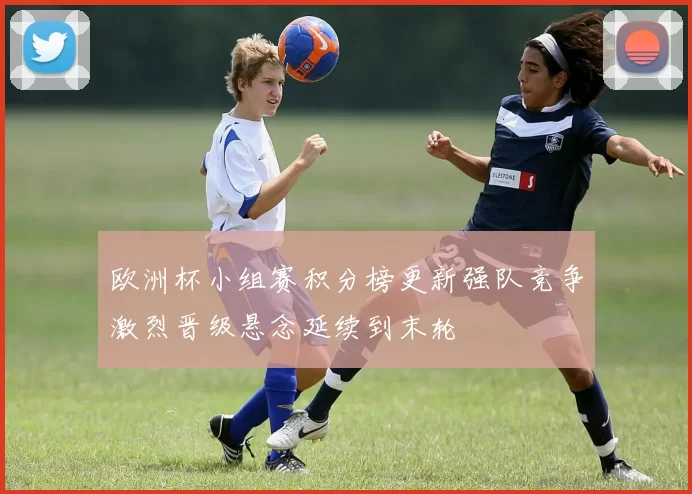 欧洲杯小组赛积分榜更新强队竞争激烈晋级悬念延续到末轮